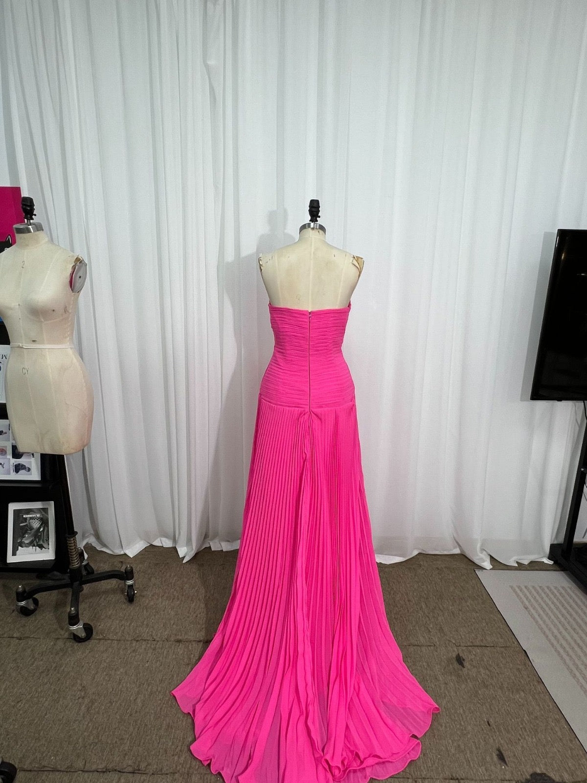 Pinky maxi dress