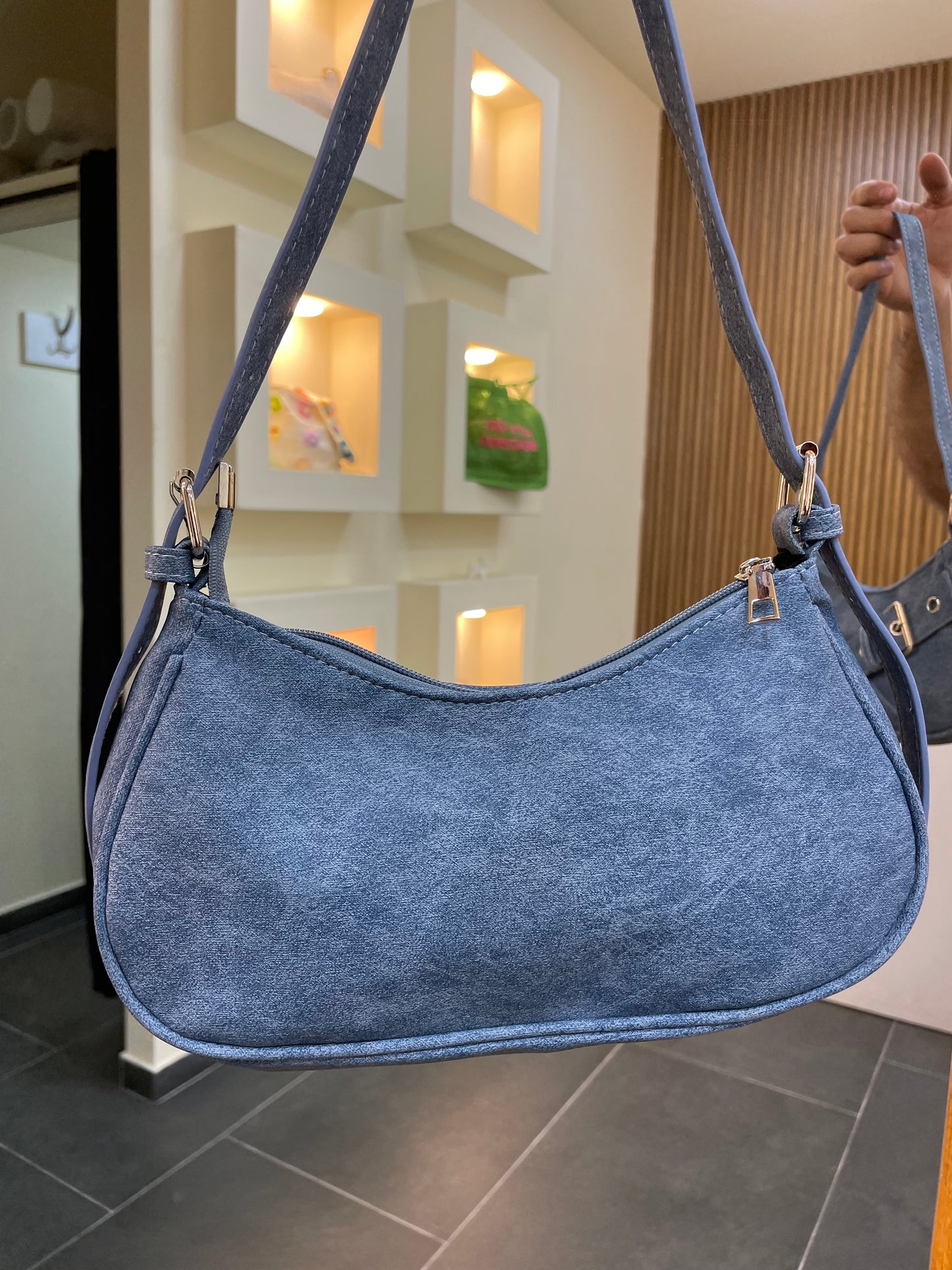 Denim purse