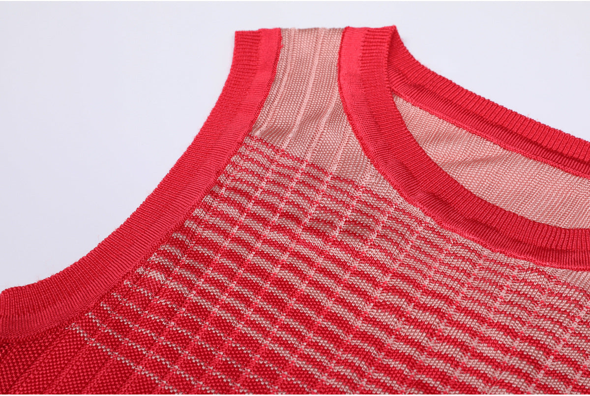 Knitted set dress