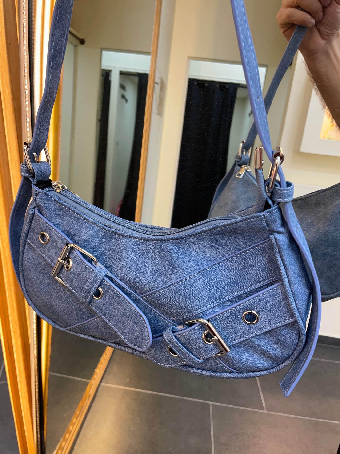 Denim purse