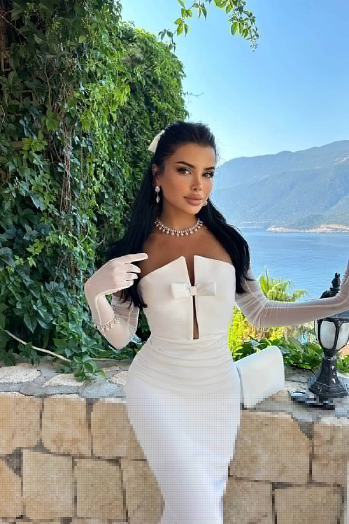 Swan dress