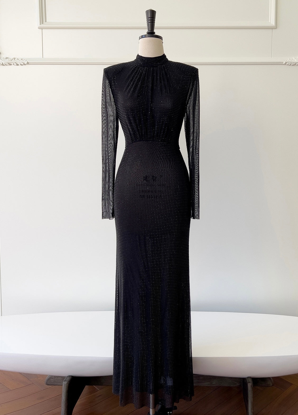 Rhine stone maxi dress