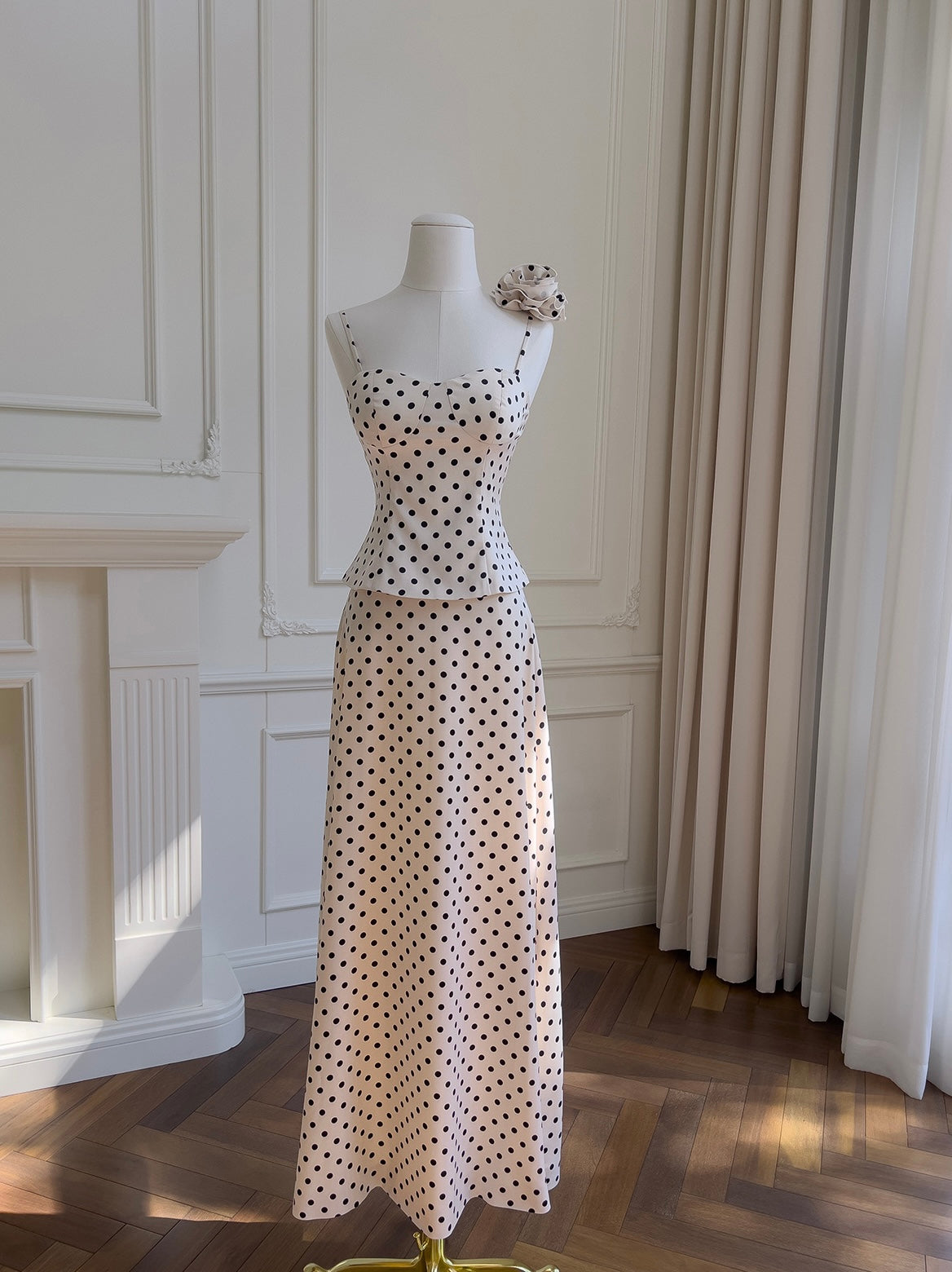 Dotts skirt set