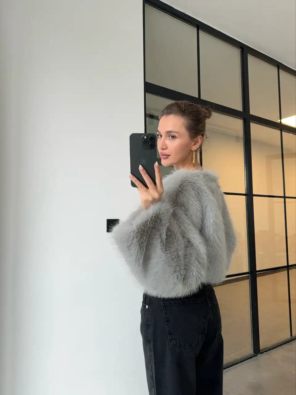 Fur top