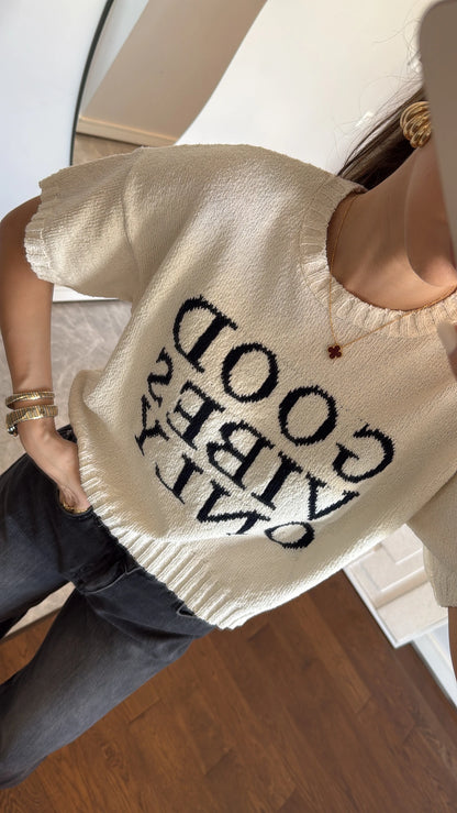 Good vibes top