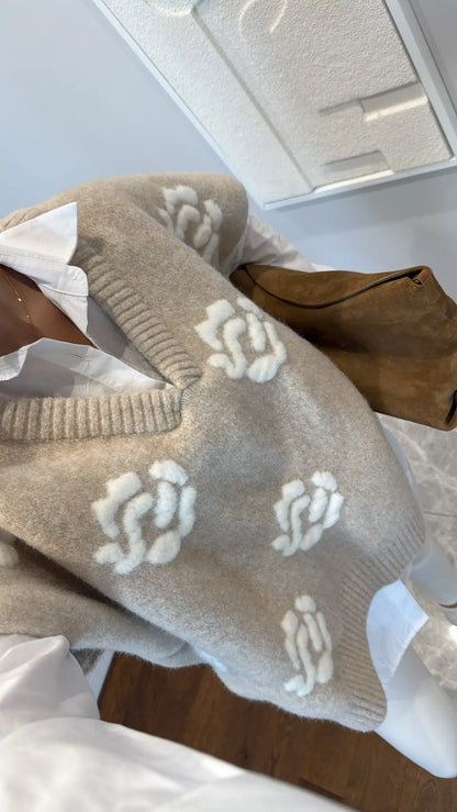 Vest set with chemise