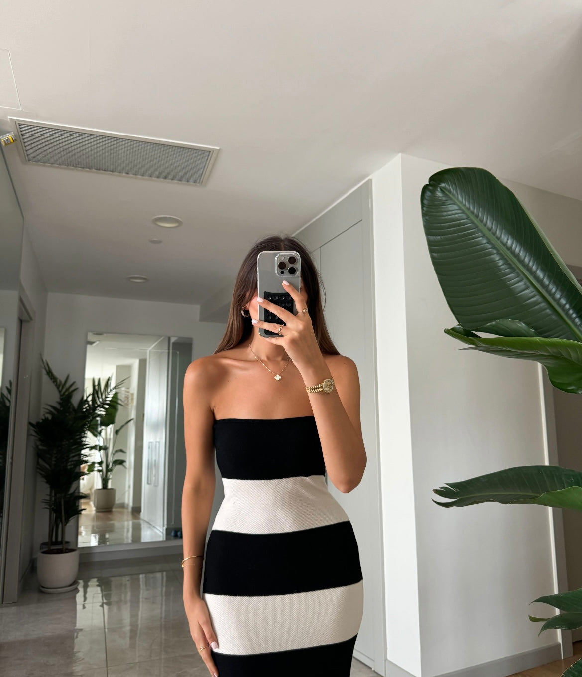 Stripped dress