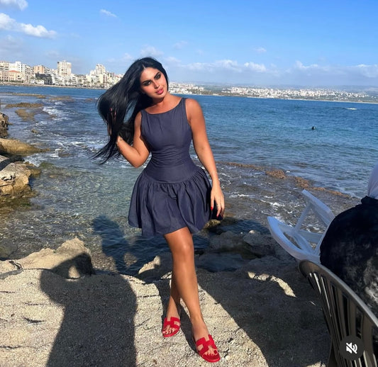 Denim dress