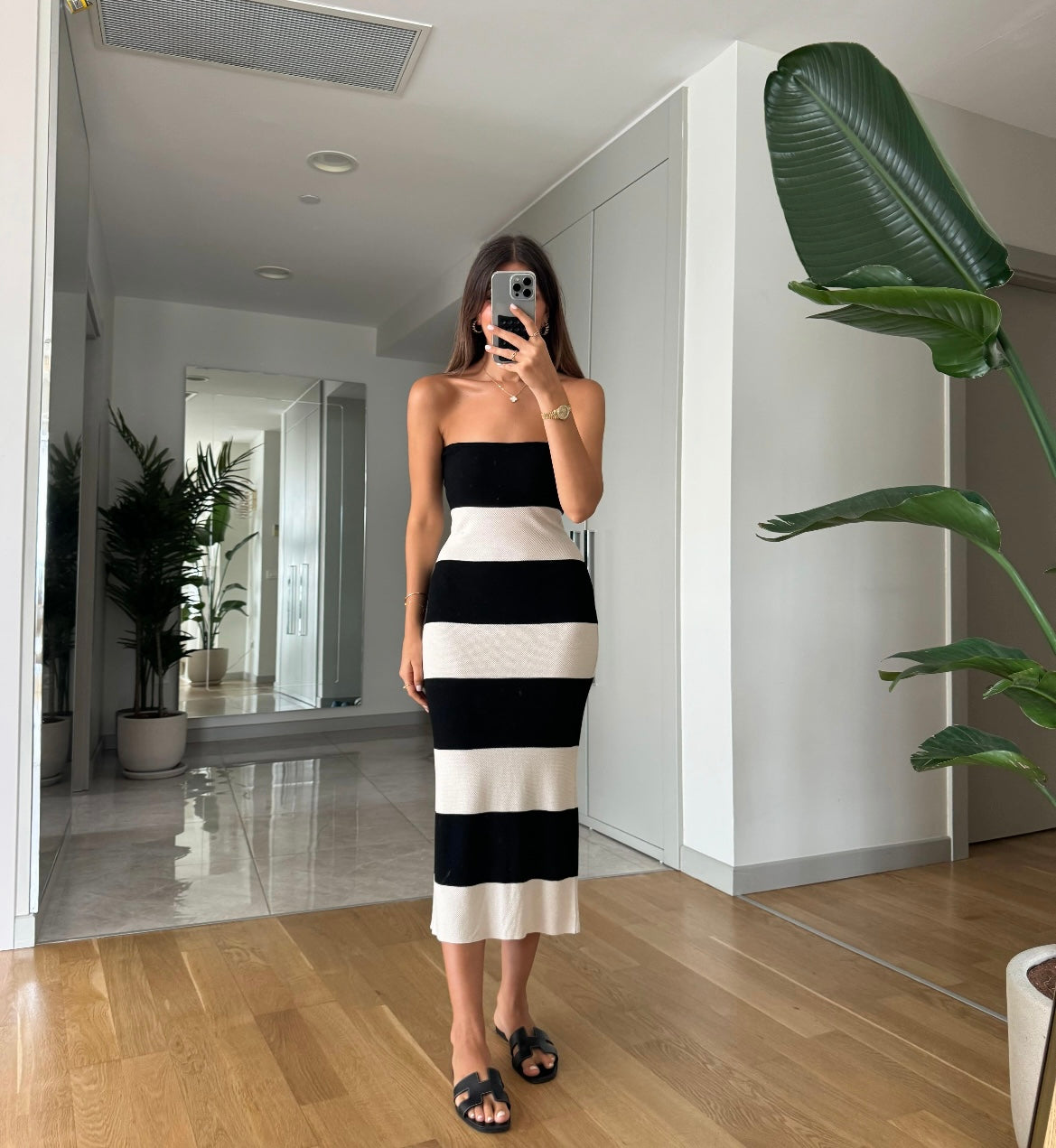 Stripped dress