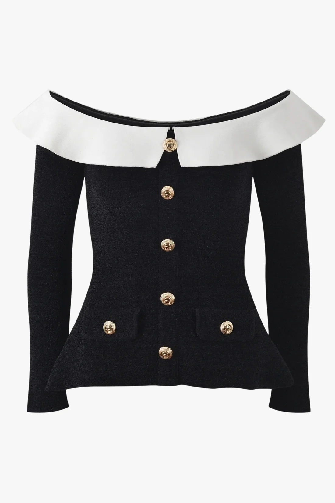 Ruffle off shoulder top