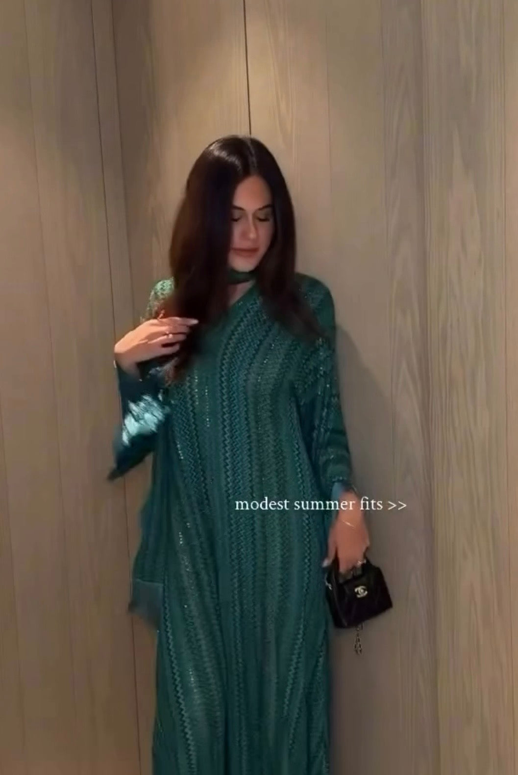Missoni modest dress