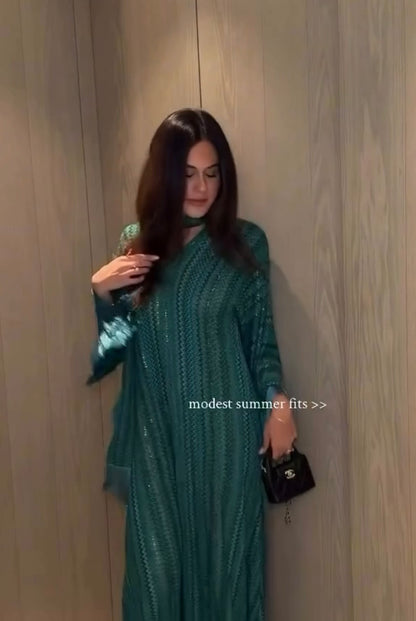 Missoni modest dress