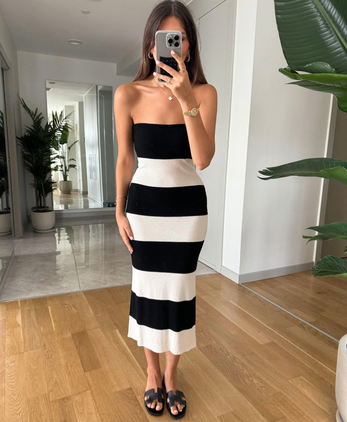 Stripped dress