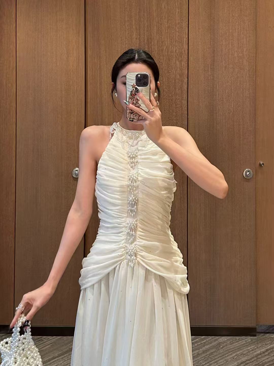 Shiny dress