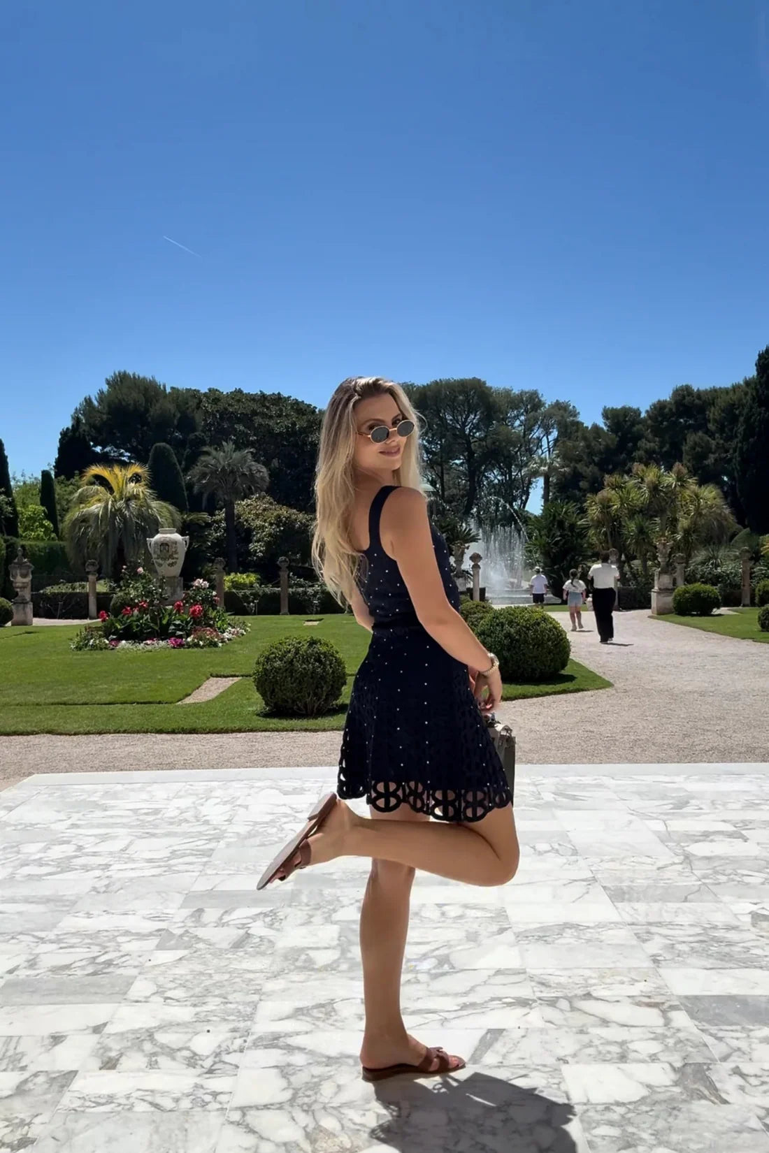Shiny dress