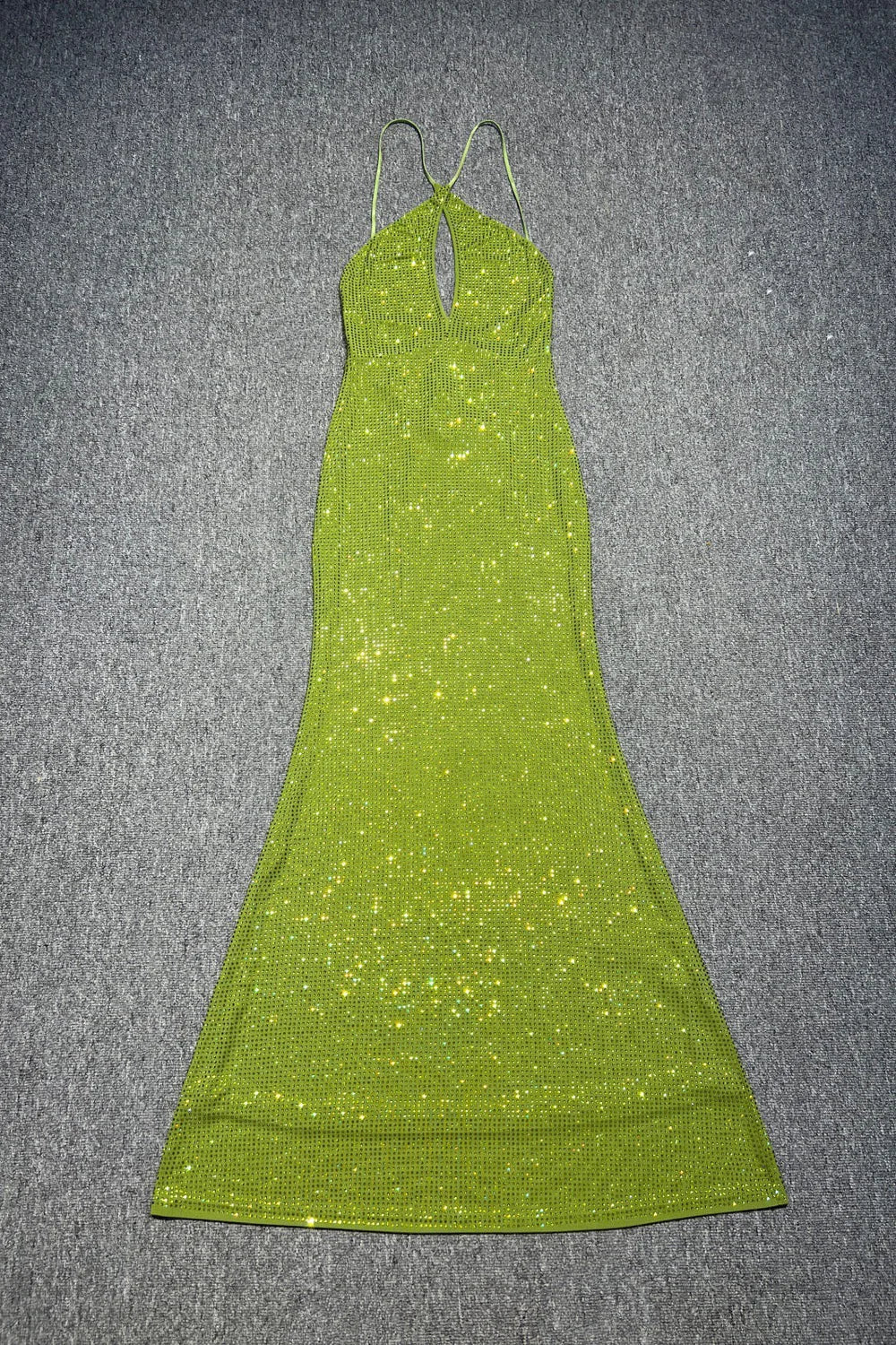 Rhinestone maxi dress