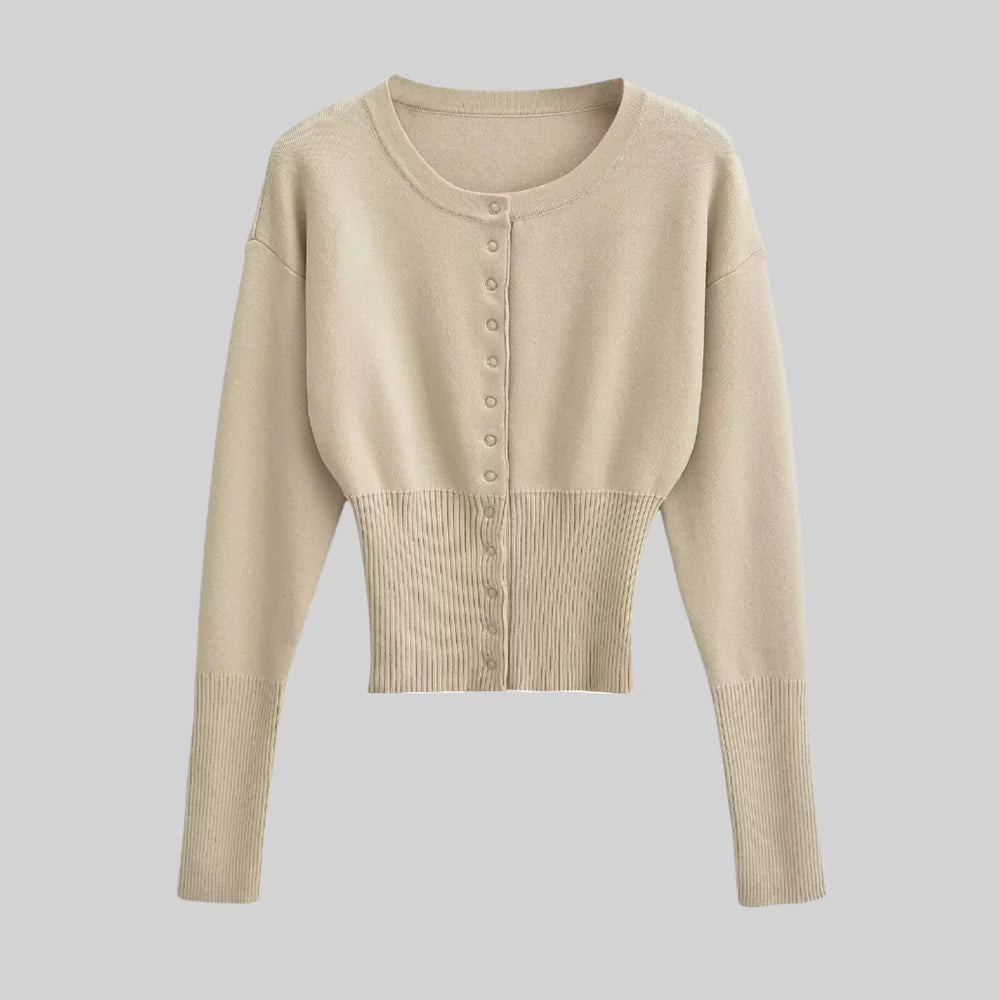 Knit cardigan