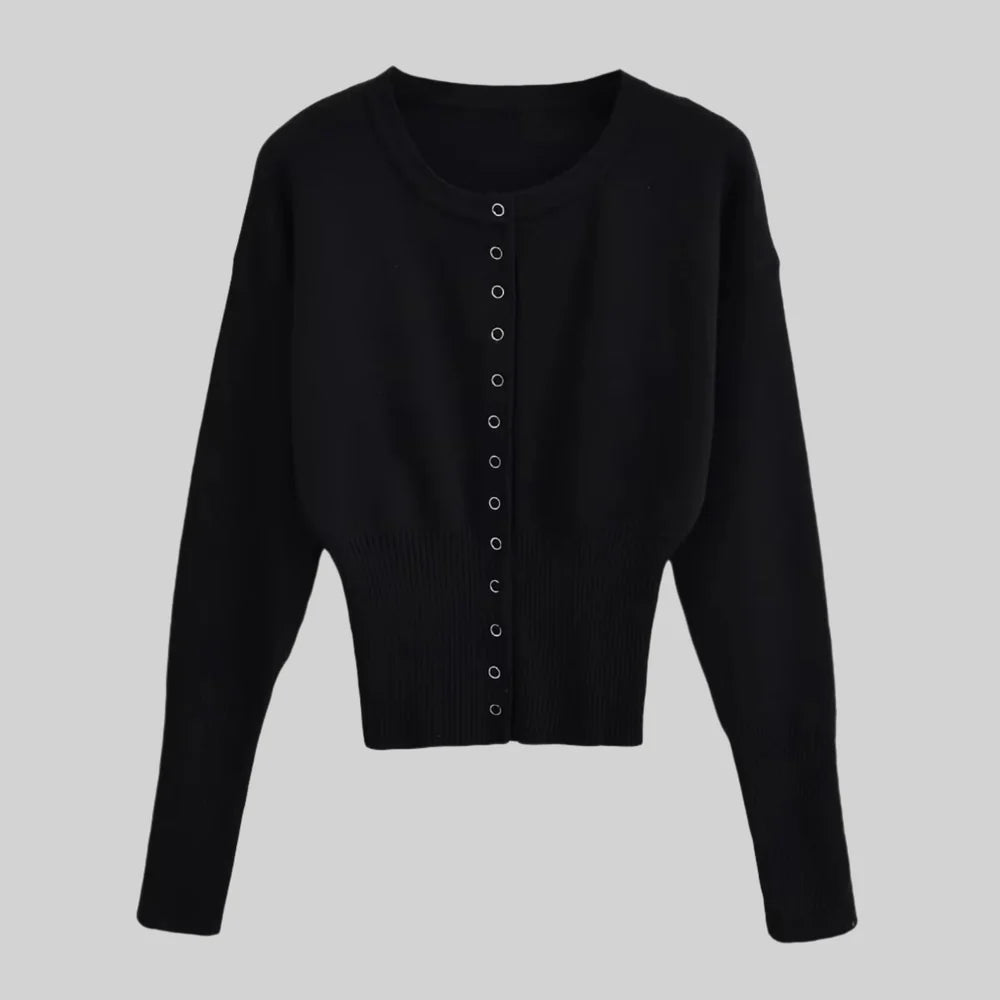 Knit cardigan