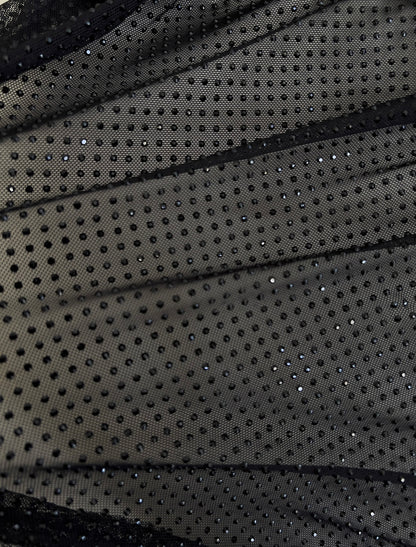 Rhine stone maxi dress