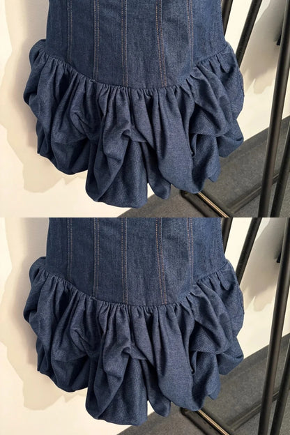 Denim dress
