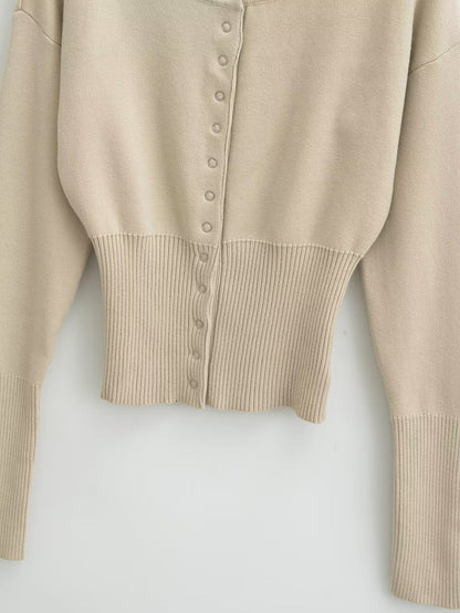 Knit cardigan