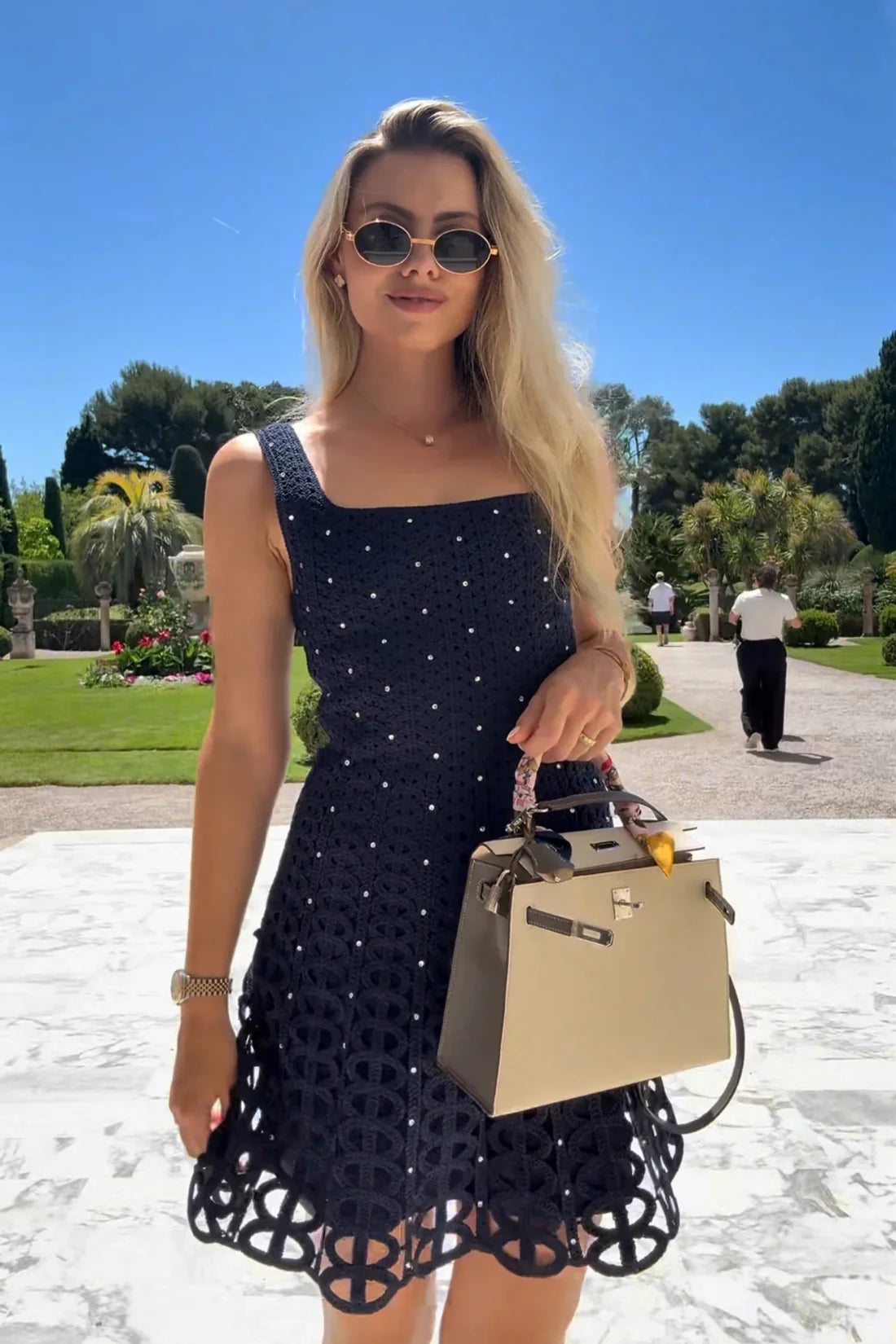 Shiny dress