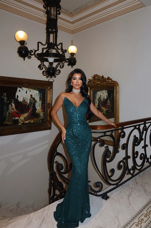Emerald dress