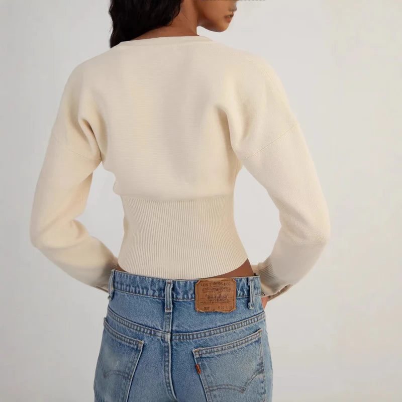 Knit cardigan