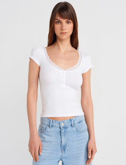 Lacy top