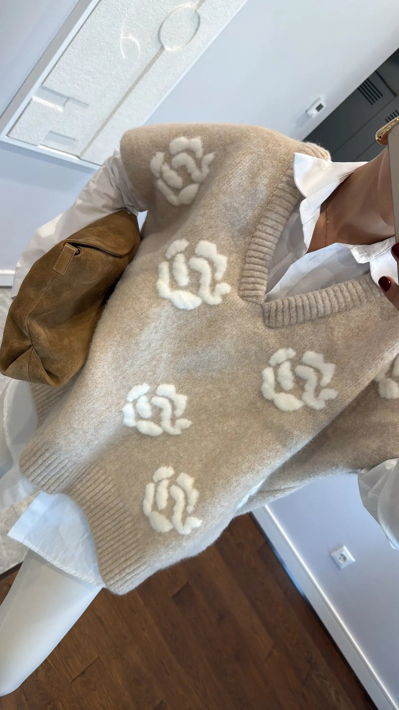 Vest set with chemise