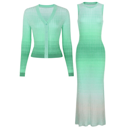 Knitted set dress