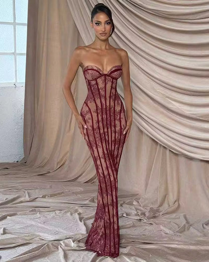 Shayla maxi dress