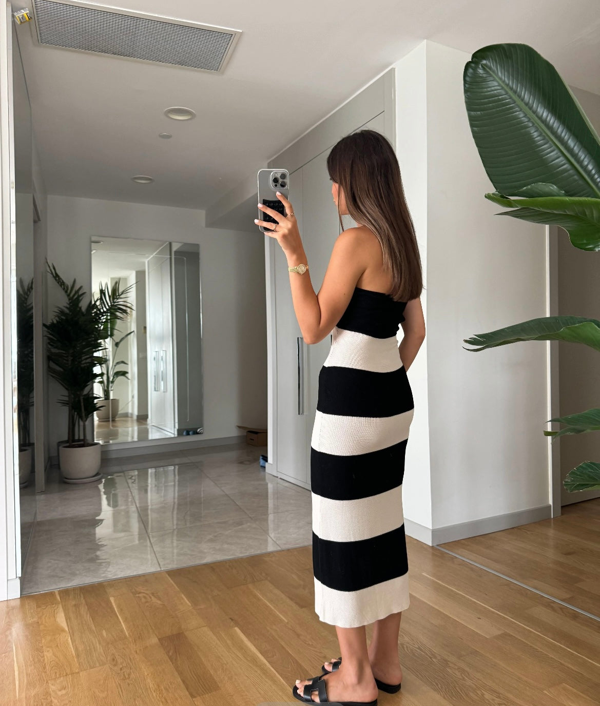 Stripped dress