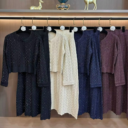 Shiny sandro set