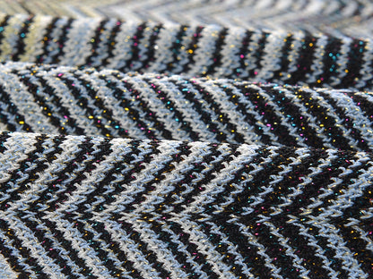 Zigzag pattern dress