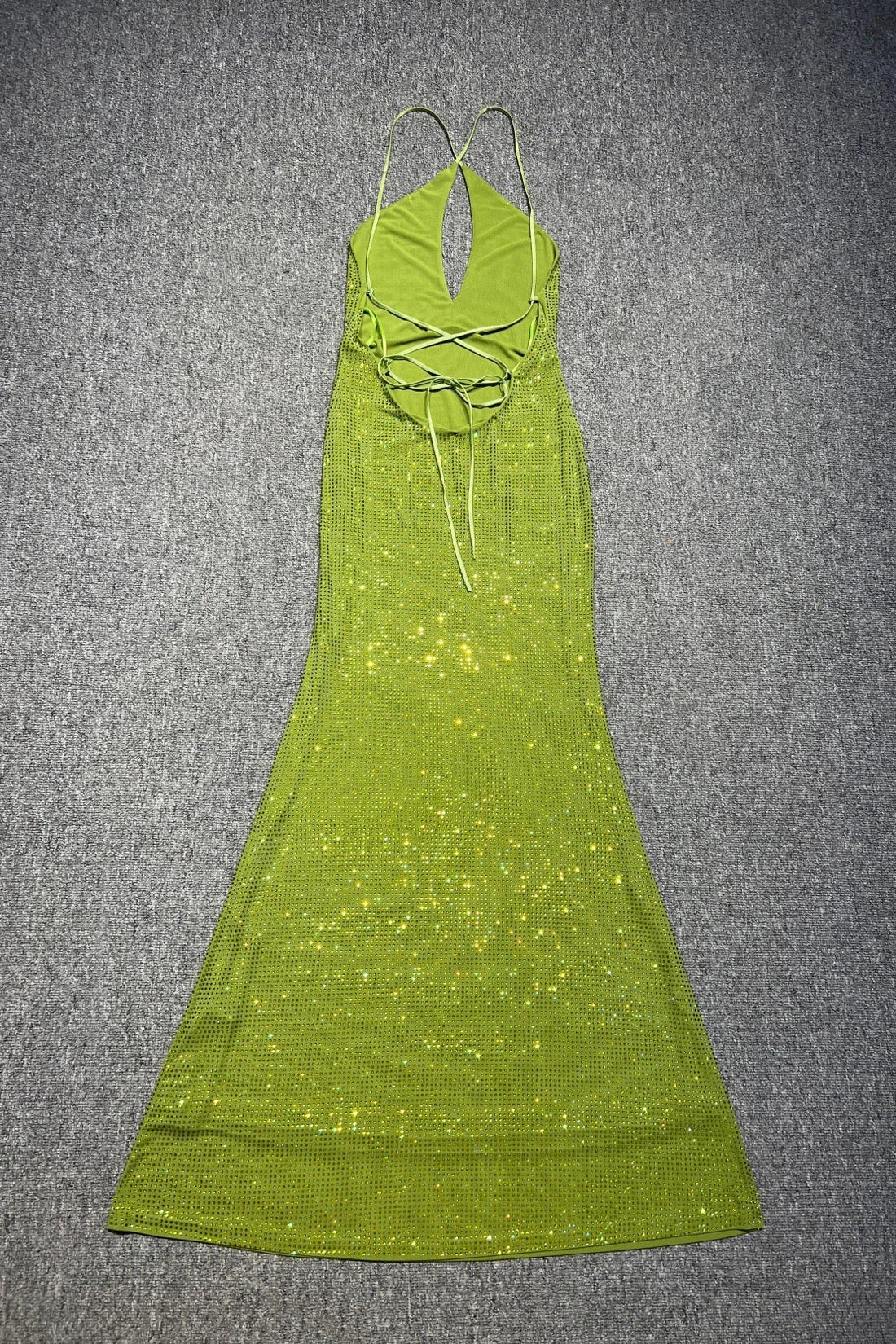 Rhinestone maxi dress