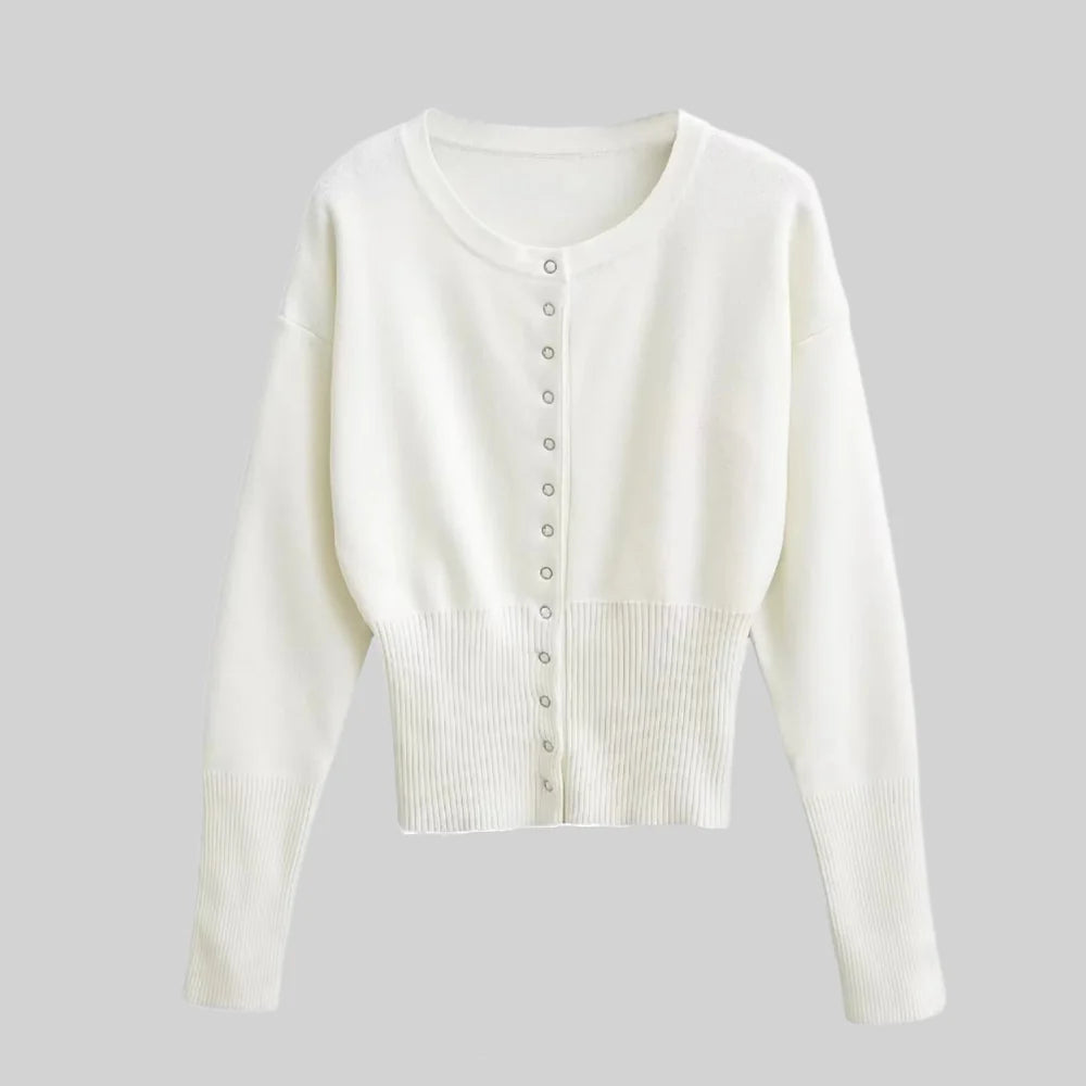 Knit cardigan