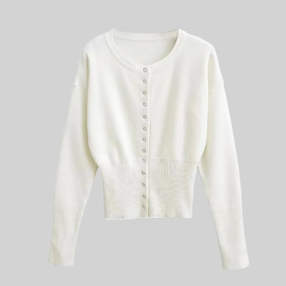 Knit cardigan
