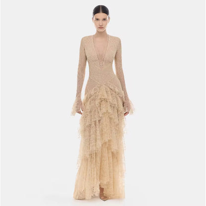 Lacey long dress