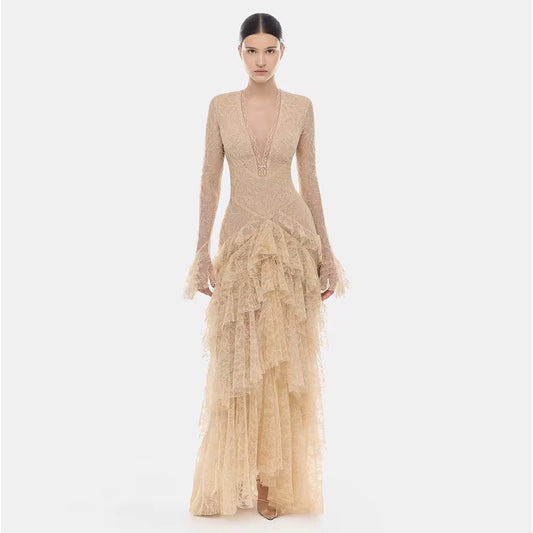 Lacey long dress