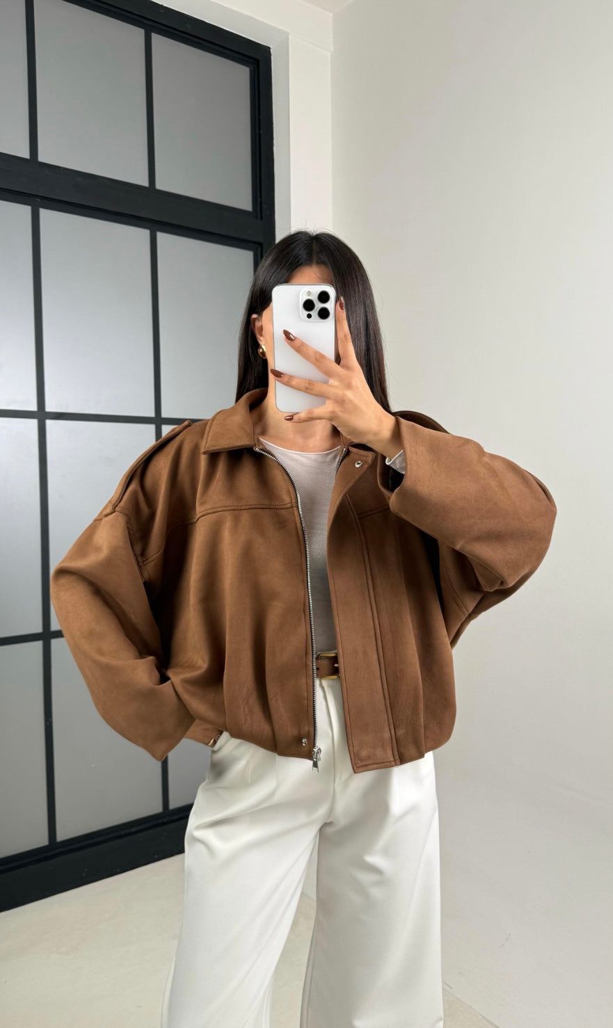 Suede jacket